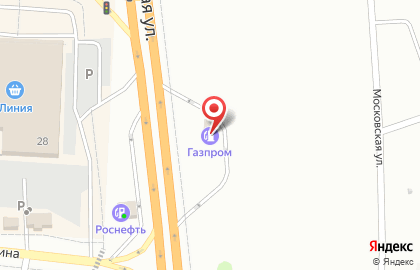 СТО Газпром в Белгороде на карте