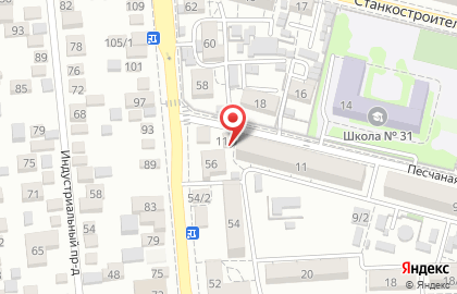 Шиномонтажная мастерская Каталик-сервис на Индустриальной улице на карте