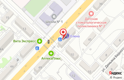Магазин Дубки в Волгограде на карте