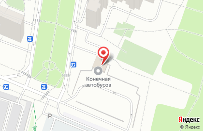 Конечная автобусная станция Проезд Карамзина на карте