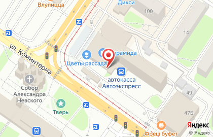 Ювелирная мастерская в Твери на карте