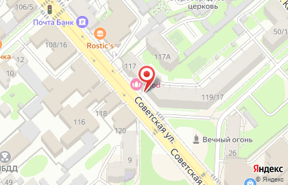 Совкомбанк в Москве на карте