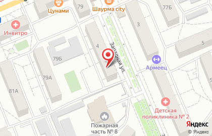 Салон-парикмахерская Orange в Кировском районе на карте