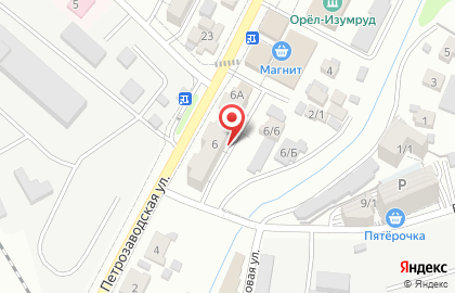 Лакомка на Петрозаводской улице на карте