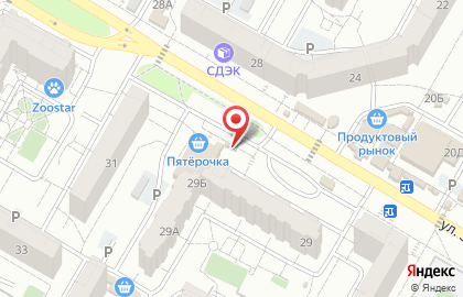 Киоск БлинМастер в Краснооктябрьском районе на карте