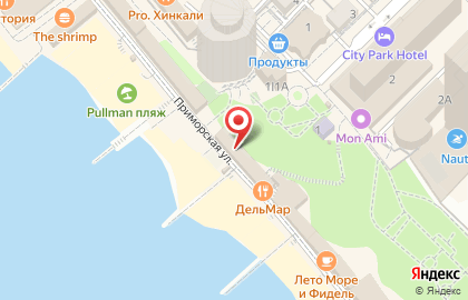 Мини-маркет Бриз в Центральном районе на карте