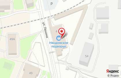 Магазин у дома Бристоль на улице Ленина на карте