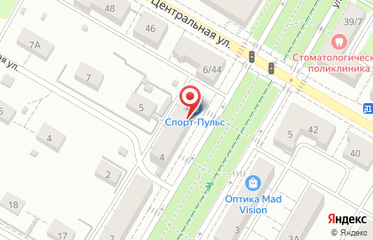 Магазин Спорт-Пульс на улице Пушкина на карте