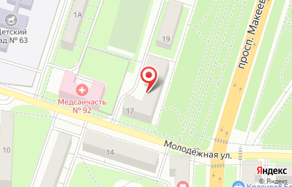 СтройМакс на проспекте Макеева на карте