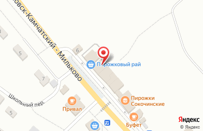 Магазин Дарья в Петропавловске-Камчатском на карте