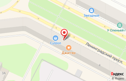 Служба доставки Sushi-Shop на Ленинградском проспекте на карте