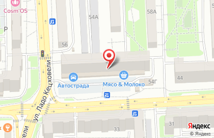 Западное в Железнодорожном районе на карте