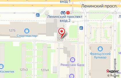 Автошкола Умная Автошкола на Ленинском проспекте на карте