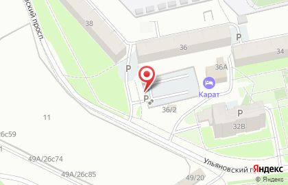 Автостоянка Садко на карте