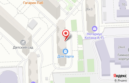 Образовательный центр OKEY English на проспекте Гагарина на карте