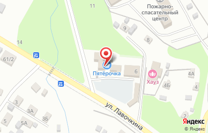 Супермаркет Пятерочка в Смоленске на карте