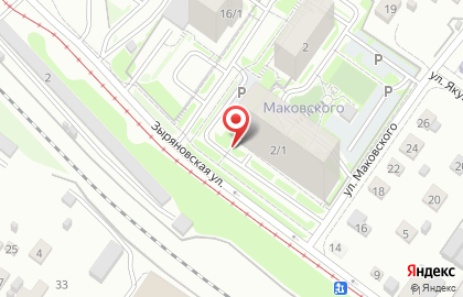 Магазин Алмаз в Октябрьском районе на карте