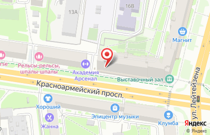 Мебельный салон Студия уюта на Красноармейском проспекте на карте