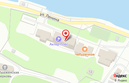 Гостиница Актер-Плес на карте