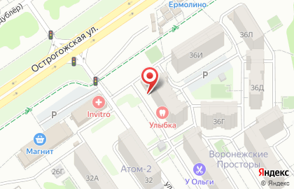 Социальная аптека единая сеть аптек на улице Курчатова на карте