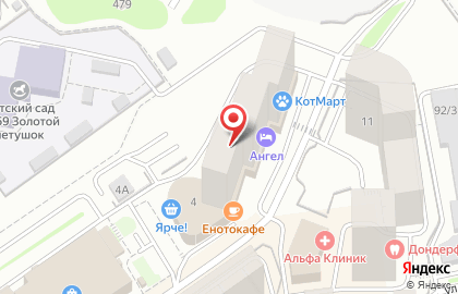 Торговый дом Велига в Заельцовском районе на карте
