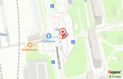 Киоск печатной продукции АМО-Пресс в Восточном Бирюлево на карте