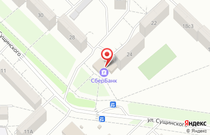 СберБанк в Саранске на карте