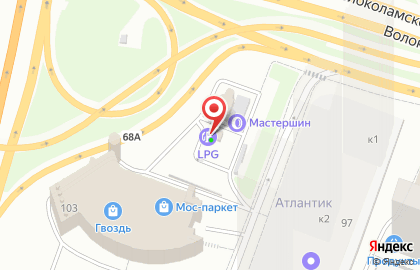 АЗС Эконефтепродукт на карте