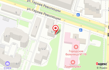 ООО АМК на улице Героев Революции на карте