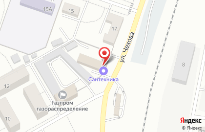 ГазБыт на карте