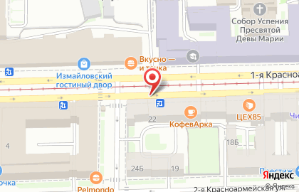 Терминал Банк Санкт-Петербург на Технологическом институте II на карте