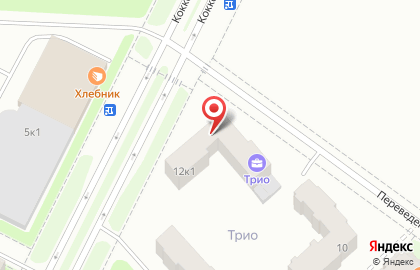 Трио, ЗАО Петротрест-Монолит в Пушкинском районе на карте