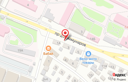 Магазин разливного пива ПроBeerка в Центральном районе на карте