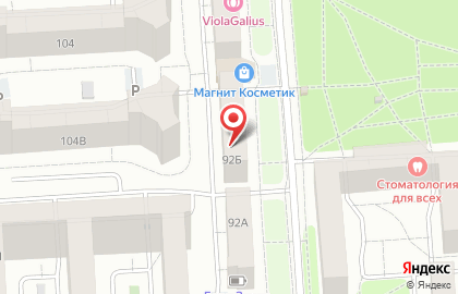Дизайн-студия Джинн-Мебель в Коминтерновском районе на карте