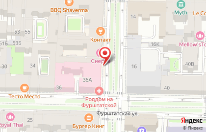 НЕВА на проспекте Чернышевского на карте