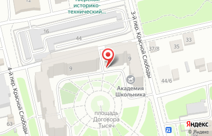 Оздоровительный центр на улице Виноградова на карте