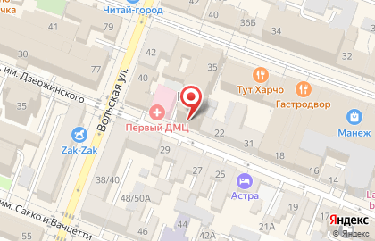 Учебно-аналитический центр Паритет в Фрунзенском районе на карте