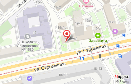 Салон красоты СТИЛЬ на Преображенской площади на карте