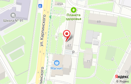 Магазин товаров смешанного типа Джоли в Индустриальном районе на карте