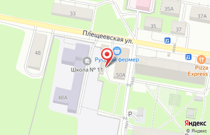 Магазин овощей и фруктов в Москве на карте