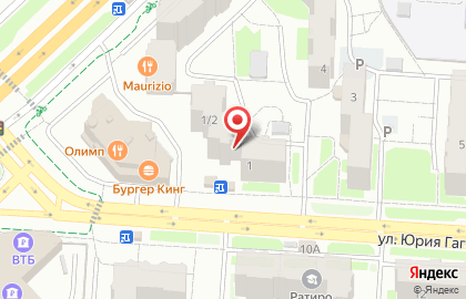 Социнвестбанк на улице Юрия Гагарина, 1/2 на карте