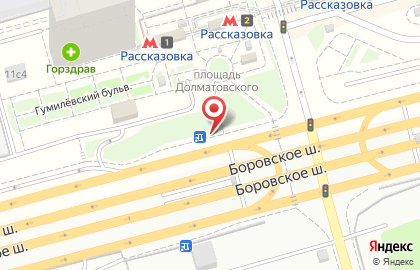 Ставгрупп в Новомосковском округе на карте