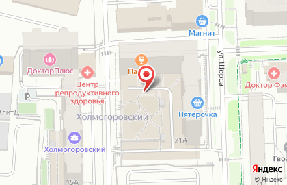 Автомойка на улице Холмогорова на карте
