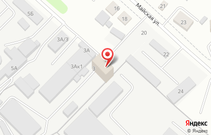Компания по производству и продаже жалюзи и защитных рольставней Артэго на Академической улице на карте