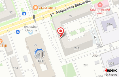 Зеленый крокодил в Кировском районе на карте