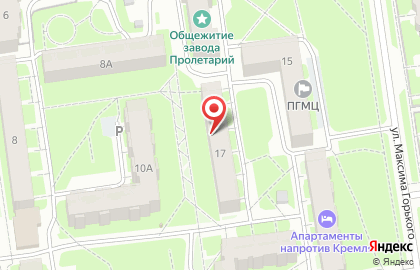 Магазин Продукты на улице Максима Горького на карте