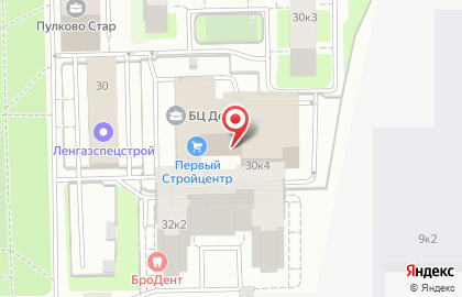 Строительная компания РемСтройДача на Пулковском шоссе на карте