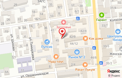 Точка по продаже мясной продукции на карте