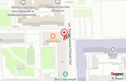 Росгосстрах банк в Кирове на карте