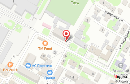 Кафе быстрого питания Блеск на карте
